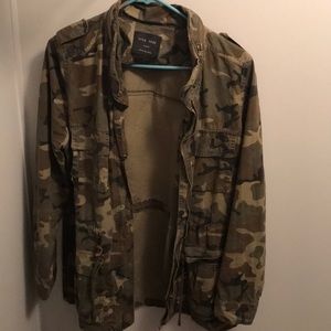Army green camo jacket